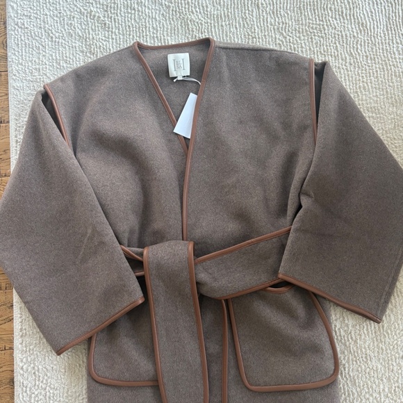 BWT Revolve Helsa Wool Blend Blanket Coat - Picture 4 of 6